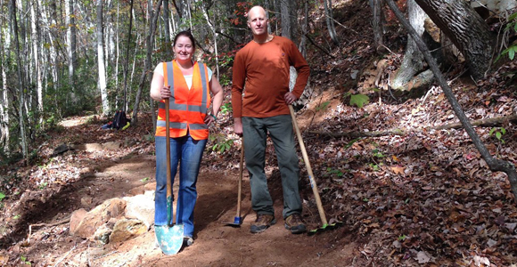 US employees help keep hiking trails accessible to all